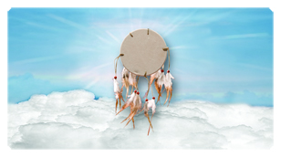 DSC700 129 BL Arapaho Prayer Blue